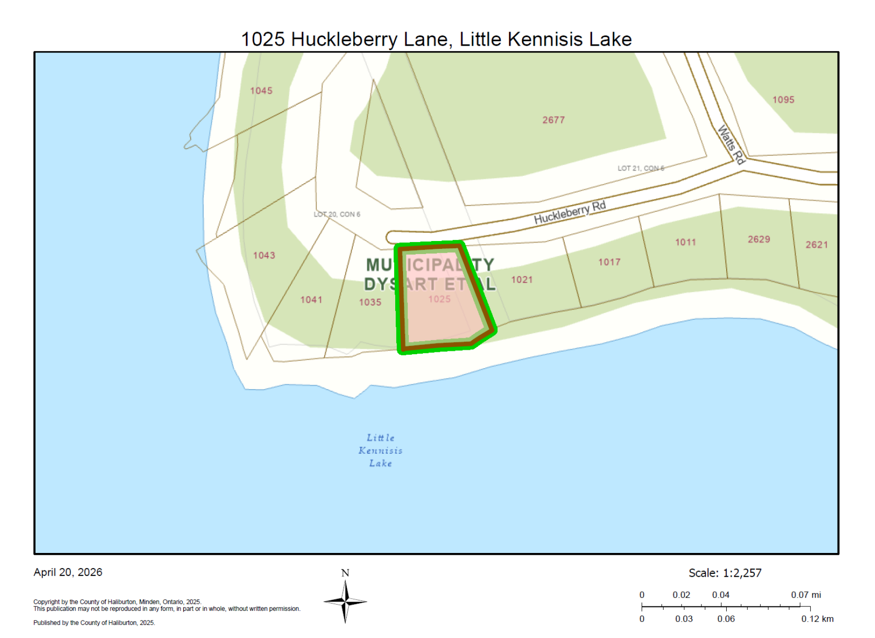 1025 Huckleberry lane_GIS map.png