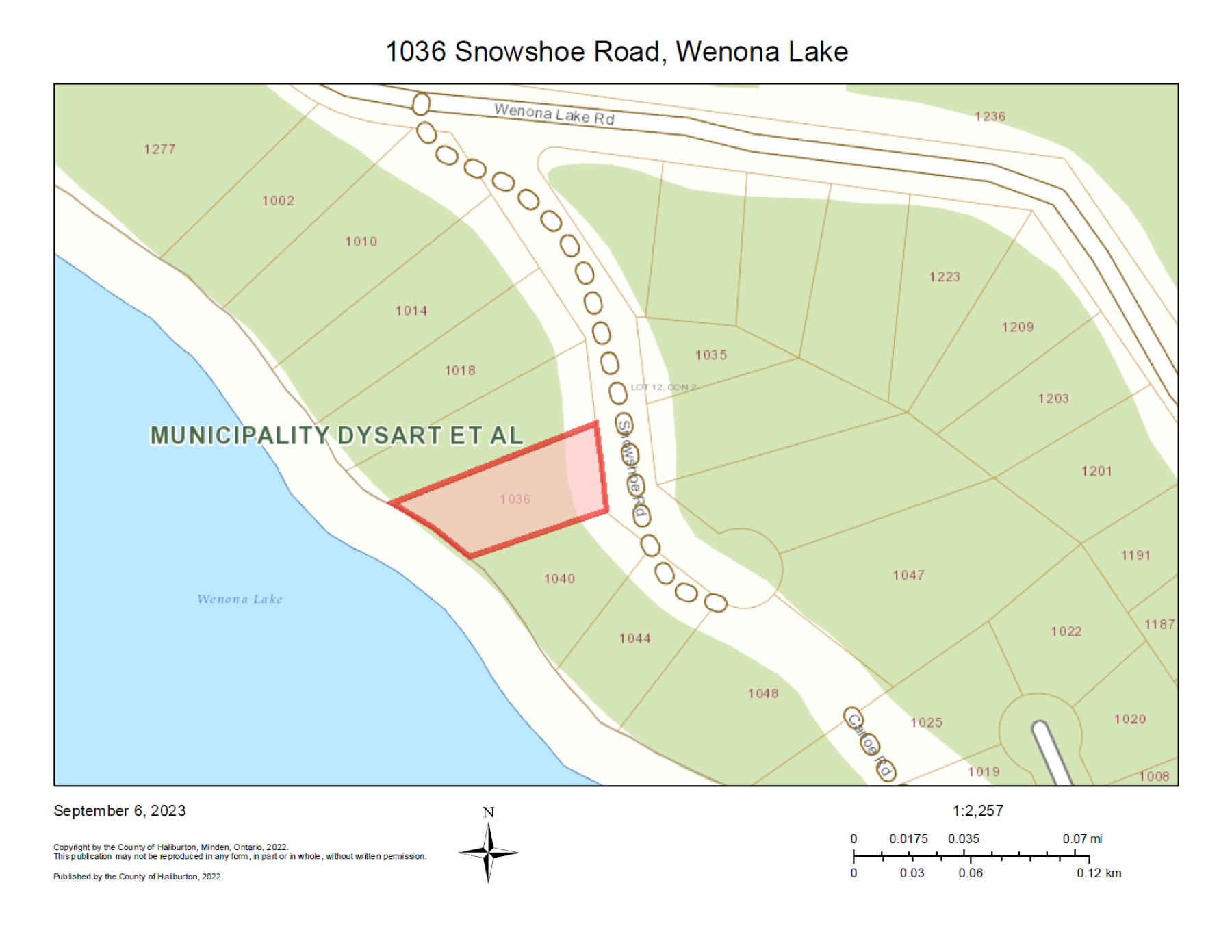 gis map_1036 snowshoe road_wenona lake.png